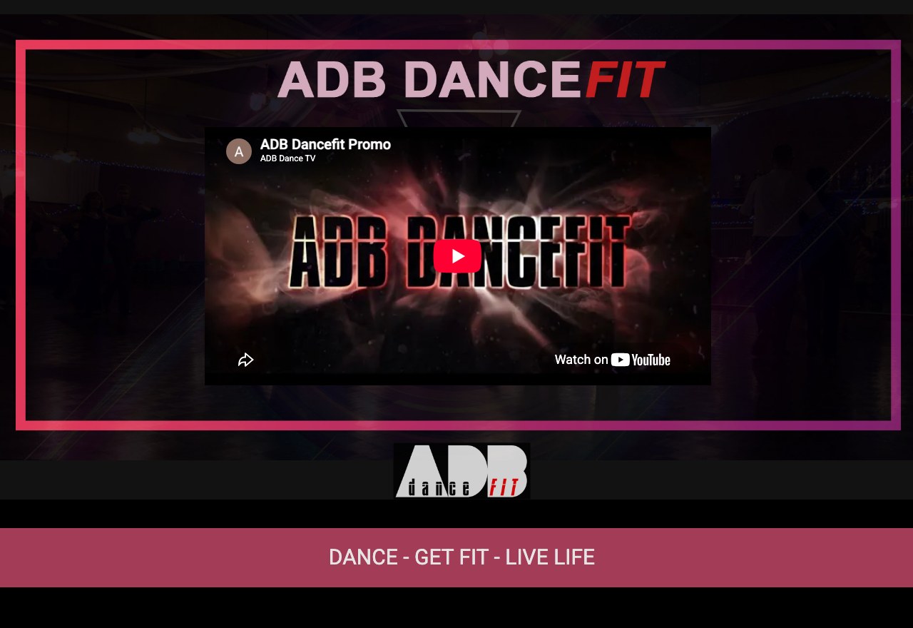 ADB DanceFit public website